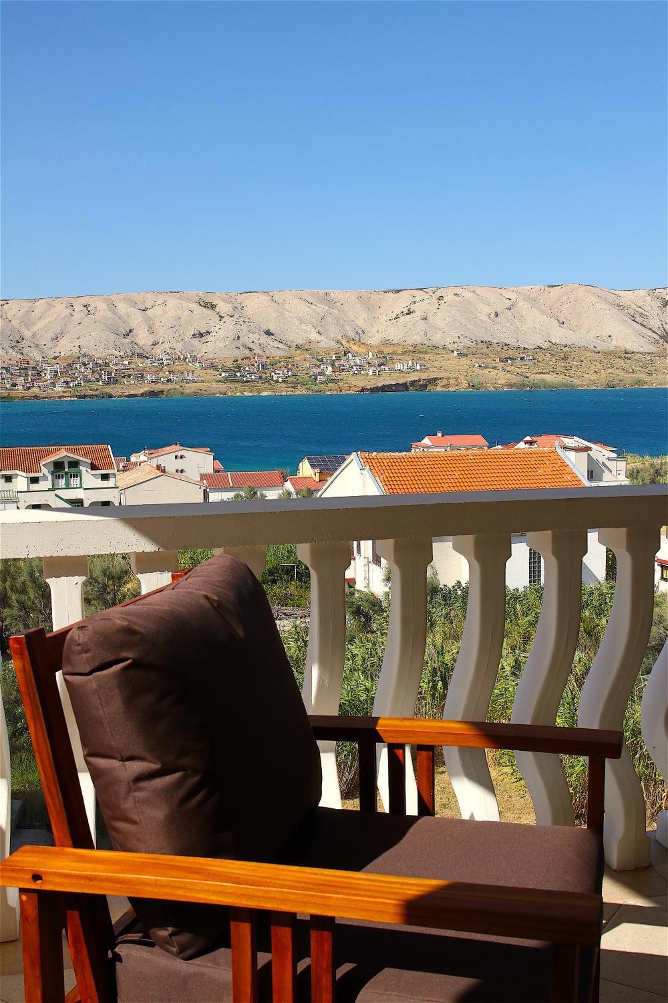 Villa Luka Pag Town Exteriör bild