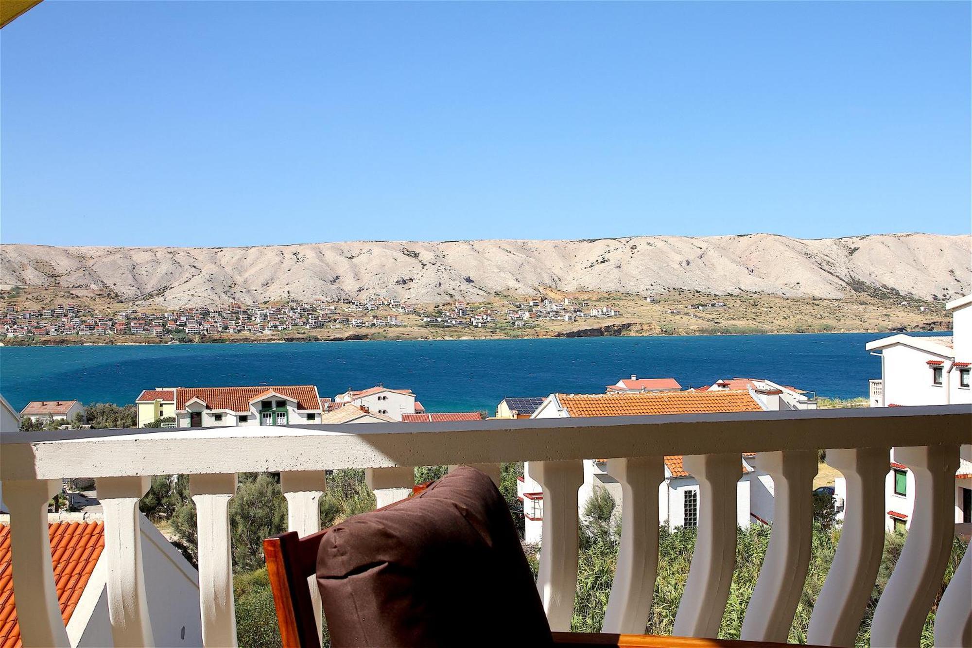 Villa Luka Pag Town Exteriör bild