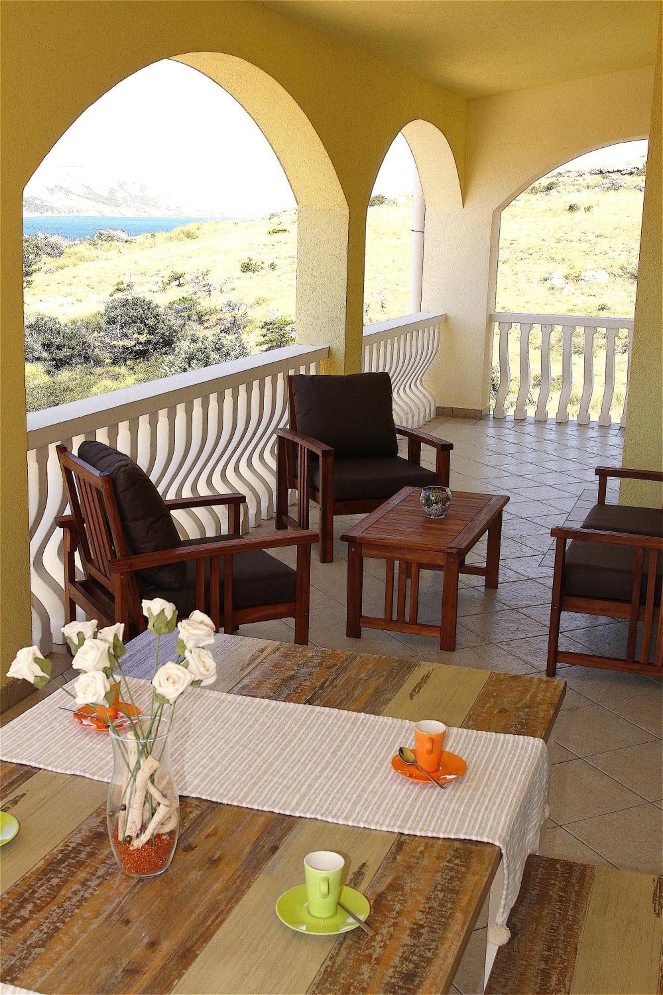Villa Luka Pag Town Exteriör bild